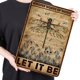 thumbnail image 2 of Placa Metal Vintage Libélula Pintura Hierro Rectangular Del Pared 30x40cm, 2 of 9