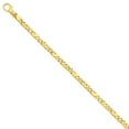 thumbnail image 3 of 14K Yellow Gold 5mm Polished Fancy Link Bracelet, 3 of 5