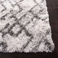 thumbnail image 3 of SAFAVIEH Horizon Milica Abstract Distressed Shag Area Rug, 3 of 6