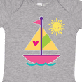 thumbnail image 4 of Inktastic Sailboat Girls Sailing Gift Girls Baby Bodysuit, 4 of 5