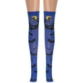 thumbnail image 4 of Odeerbi Thigh High Stockings for Women 2024 Dark Castle Socks Cosplay Socks Make Up Ball Cosplay Blue, 4 of 7