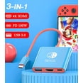 thumbnail image 5 of Switch Dock for Nintendo Switch Docking Station, Upgrade for Nintendo Switch Dock with 4K HDMI USB 3.0 100W USB-C Charging Port, Portable Switch Dock Switch HDMI Adapter, 5 of 9