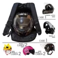 thumbnail image 4 of Mochila Xiird Polux Impermeable Con Compartimiento Multiusos Para Biker Color Negro Diseño De La Tela Liso, 4 of 5