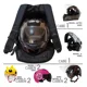 thumbnail image 4 of Mochila Xiird Polux Impermeable Con Compartimiento Multiusos Para Biker Color Negro Diseño De La Tela Liso, 4 of 5