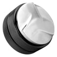 thumbnail image 4 of Prensa de café inteligente de acero inoxidable antideslizante, diámetro de 58mm con tres pendientes en ángulo, color negro, 4 of 14
