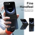 thumbnail image 5 of Dteck Case for Samsung Galaxy Z Flip 7 ,Luxury Plating Phone Case Hinge Protection Slim Hard PC Shockproof Slim Protective Cover for Samsung Galaxy Z Flip 7,Black, 5 of 7