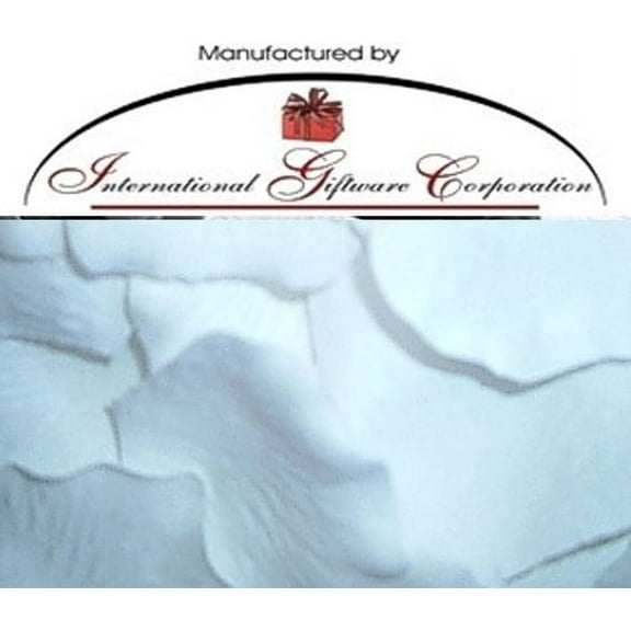 White - 100 Silk Rose Petals Wedding Favors - Solid Colors - Wedding Reception and Party Supplies