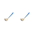 thumbnail image 1 of Reemplazo de cuchara para salsa Billuyoard Acero Inoxidable Pulido Oro Azul 2Conjunto, 1 of 6
