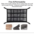 thumbnail image 4 of Double-Zipper Car Roof Mesh Bag - Triangle-Shaped Cargo Net for Vehicle Ceiling, Strong Load-Bearing Pocket, In-Car Storage Organizer, 4 of 7