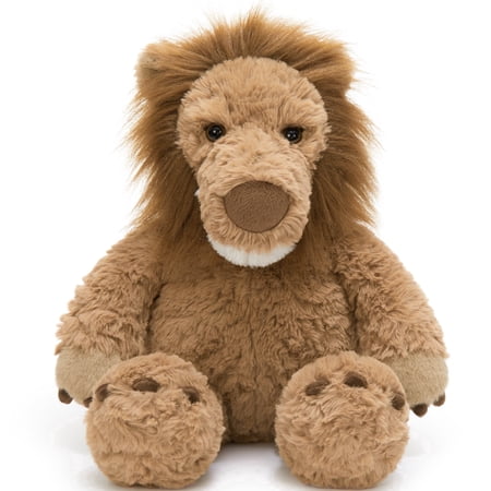 MaoGoLan 17.7 inch Giant Lion Stuffed Animal with Fluffy Mane Lion Plush Toys