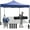 Blue, variant on YRLLENSDAN Pop Up Canopy 10x10, Pop Up Tents for Parties 10x10 Outdoor Canopy Pop Up Tent Canopy Waterproof Canopy UV Protection Shade Tent for Backyard Popup Tent 10x10, Blue