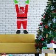 thumbnail image 3 of Adornos de Papá Noel Wosthever para exteriores 170cm decoración bonita trepador para porches y árboles de Navidad, 3 of 6