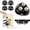 Black-4pcs, variant on Self Adhesive Ball Casters, 360? Swivel Mini  Caster Wheels for Countertop Equipment & Small Furniture, Black (Black-4pcs)