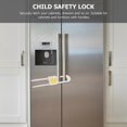 thumbnail image 3 of 4pcs Sliding Cabinet Locks Child Safety Lock Home Cupboard Locks Cabinet Lock, 3 of 3