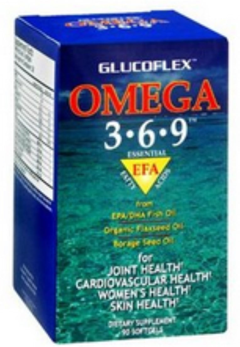 Glucoflex Omega Softgels 90 ea (Pack of 2) Walmart.com