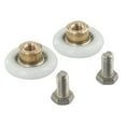 thumbnail image 2 of 2Pcs Shower Door Rollers Replacement Wheels Runner Pulley For Glass Sliding Door 19Mm 23Mm 25Mm 27Mm, 2 of 9