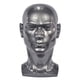 thumbnail image 5 of Cabeza de maniquí masculino, modelo de exhibición de peluca, cabeza de peluca calva multifuncional profesional Gris Argenta, 5 of 9