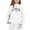 White*, variant on RUTAYY Girls 2 Piece Outfit Letter Print Long Sleeve Hoodie and Sweatpants Set for Casual Outdoor Trips Black
