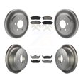 thumbnail image 1 of Transit Auto Front Rear Coated Disc Brake Rotors and Semi-Metallic Pads Kit for Car Ford F-150 Lincoln Mark LT 4WD KGS-100617, 1 of 11