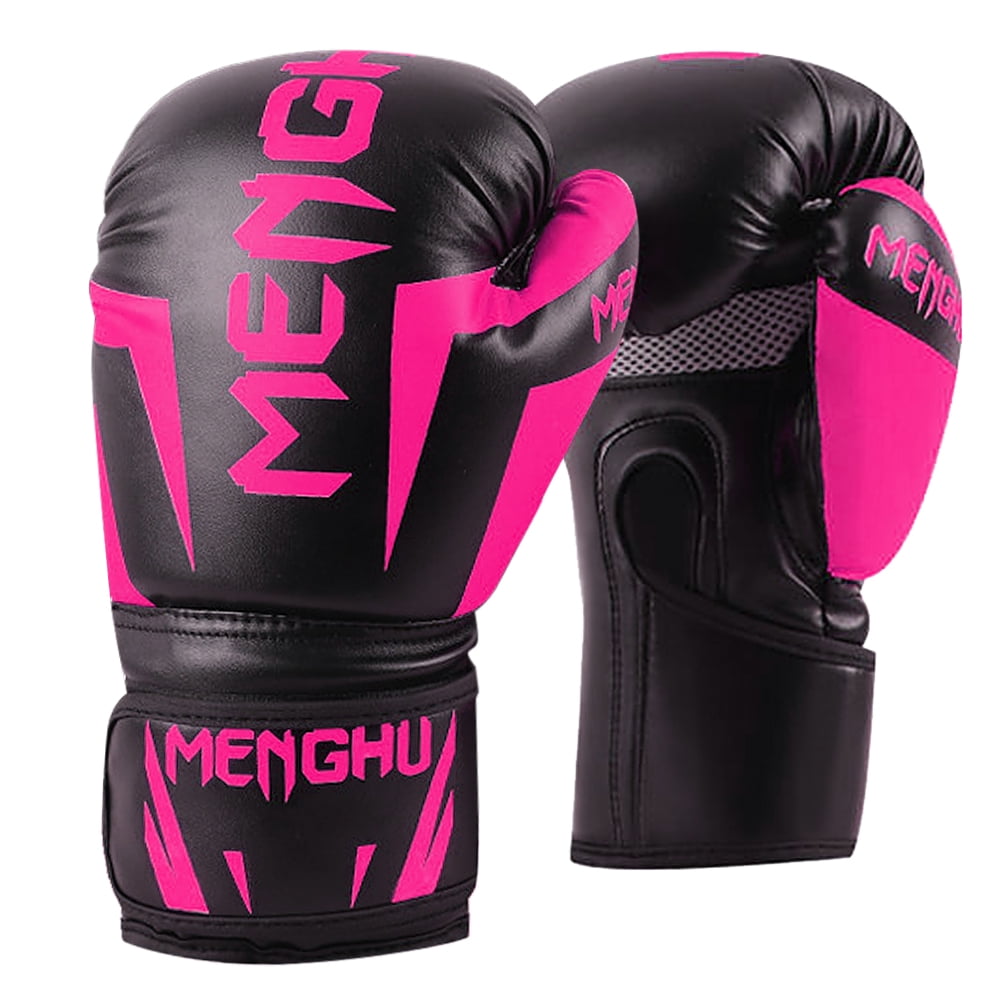 Details about   Leather Kick Boxing Gloves Beginners Sparring Thai Karate Training Equipments 