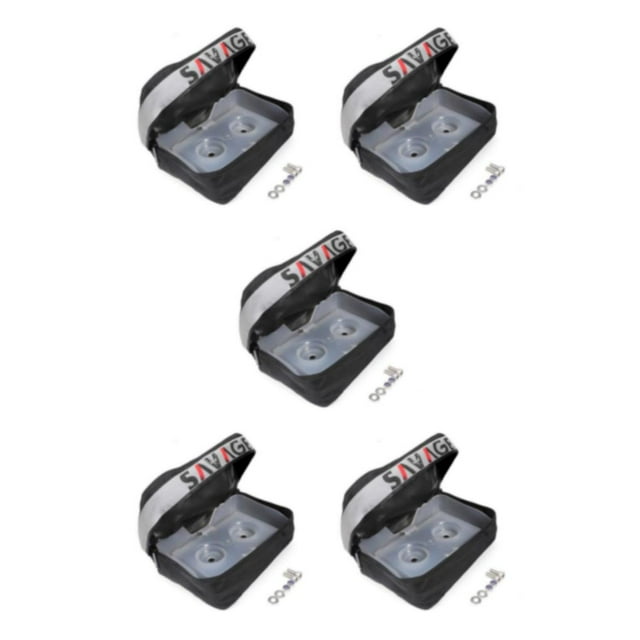 Maytalsory Compact Tool Bag Storage For Motorcycle Rear Fenders Pack Tools Organized 5Set