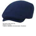 thumbnail image 6 of Dengjunhu Men Beret Hat Breathable Durable Washable Sunscreen Handsome Newsboy Caps for Outdoor, 6 of 6
