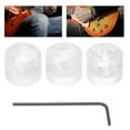 thumbnail image 4 of MasteelfCA 1 Set Plastic Rotary Knobs Audio Knobs with Wrenches for Electric Guitar Bass, 4 of 7
