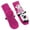 5, variant on Cartoon Holiday Sock Anti Slip Cotton Christmas Stockings Warm Winter Socks For Men Women Teen Festival Celebration