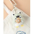 thumbnail image 5 of HombresMujeresCreativoLindoEncantadorCosplayDisfrazJuegoCambiarseRopaDonutPingüinoColganteLlaveroLlaverosRegaloColganteBolsoToteMonedero, 5 of 5
