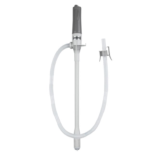 Bomba de transferencia de combustible DEWAY automática de 2,6 l/min con manguera extralarga