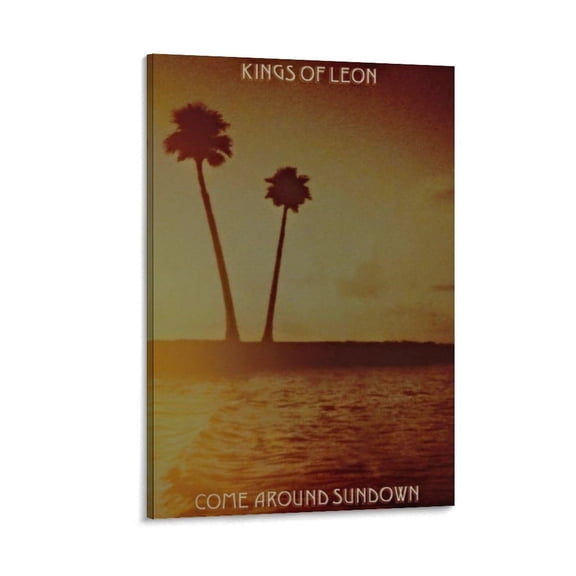Kings of Leon Come Around Sundown 5 Canvas Poster Bedroom Decoration Landscape Office Valentine's Birthday Gift