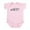 Petal Pink, variant on CafePress - Evolution Telescope Baby Light Bodysuit - Baby Light Bodysuit, Size Newborn - 24 Months
