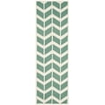 thumbnail image 2 of SAFAVIEH Cambridge Austyn Geometric Wool Runner Rug, Teal/Ivory, 2'6" x 8', 2 of 6