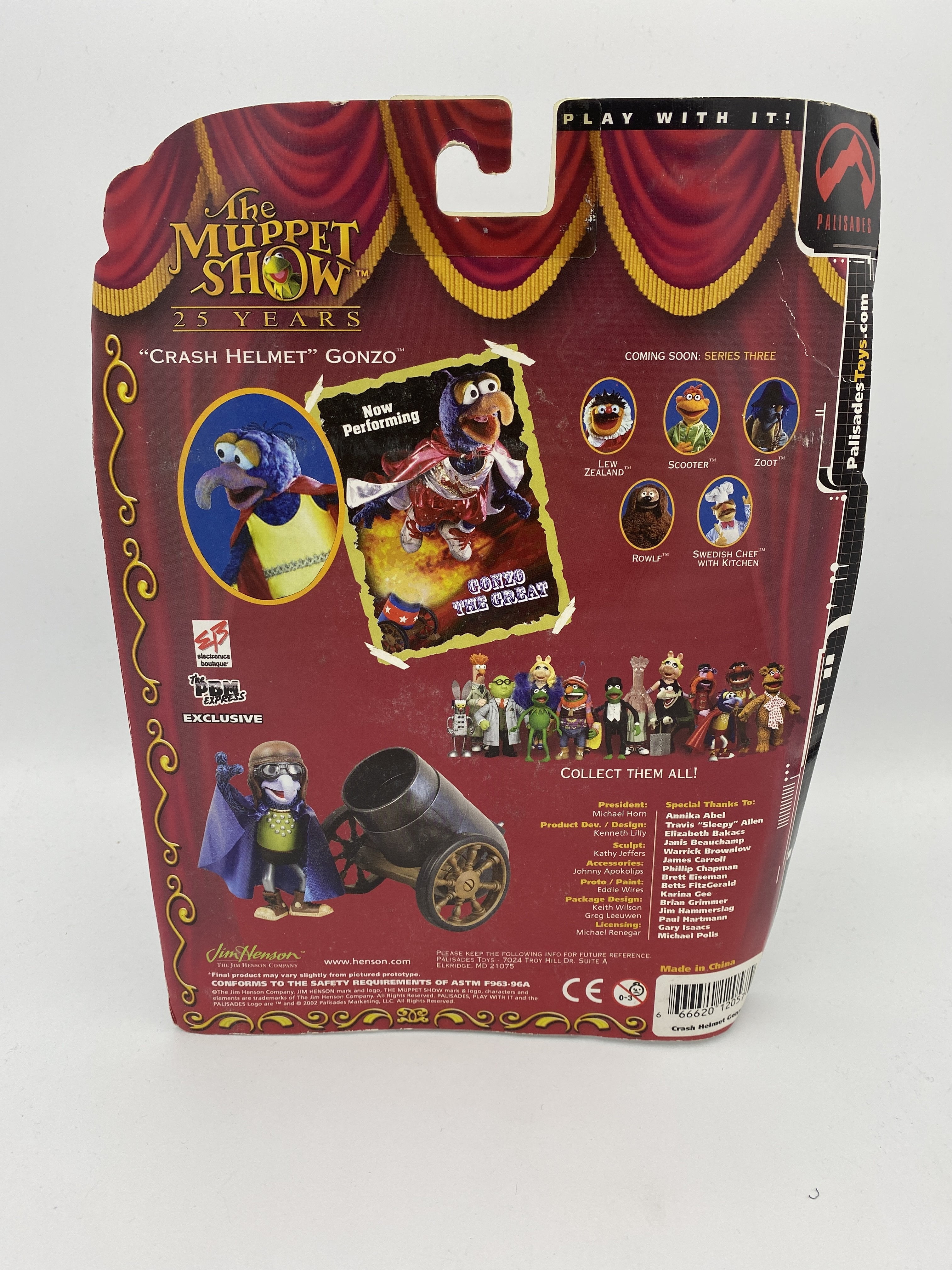 The Muppets The Muppet Show Gonzo Action Figure (Crash Helmet) - Walmart.com The Muppets The Muppet Show Gonzo Action Figure (Crash Helmet) - Walmart.com