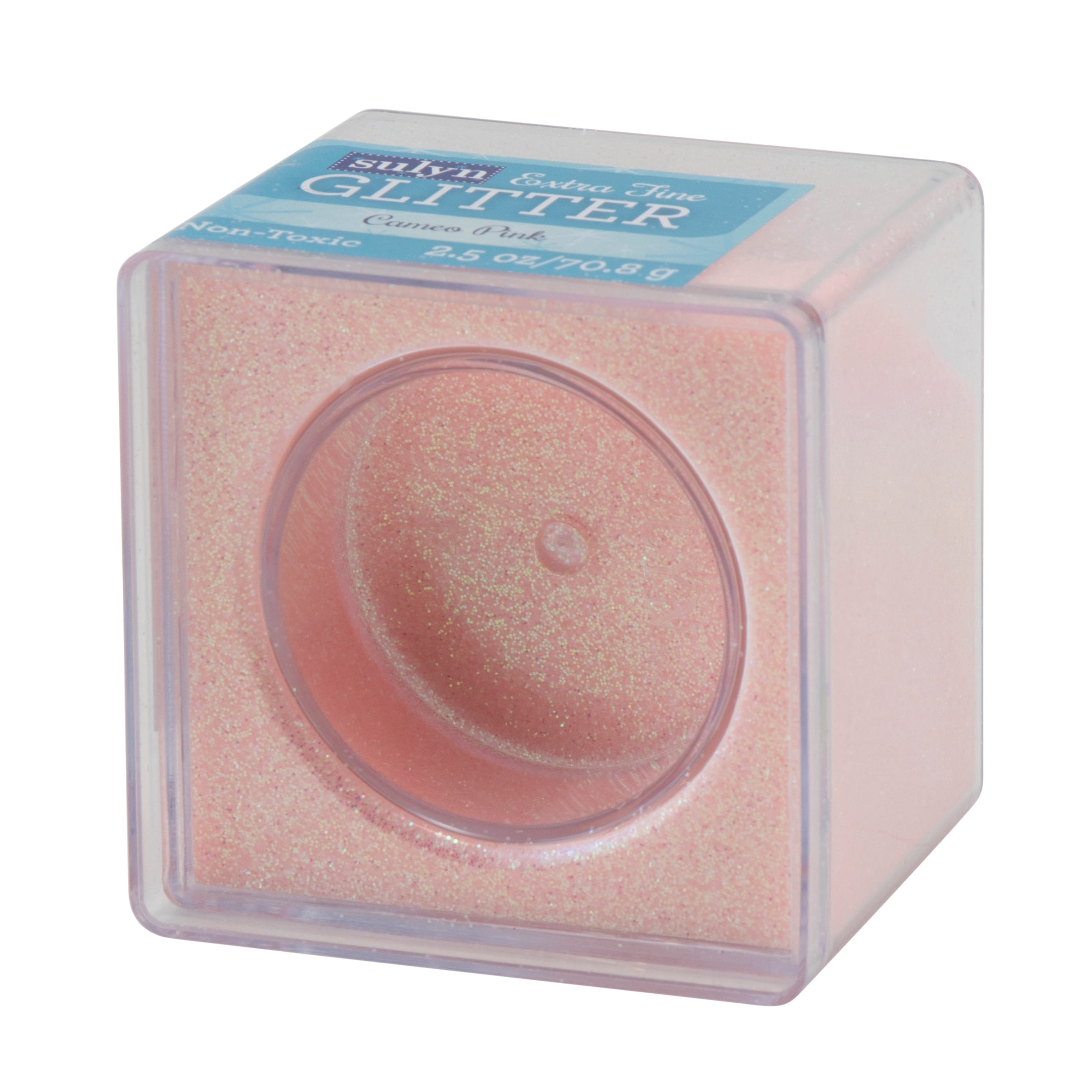 Sulyn Extra Fine Glitter, Cherry Blossom/Pink - 2.5 oz bottle