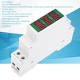 thumbnail image 4 of Voltímetro de Riel Din, Medidor de Voltaje de Riel de Din IP20 Triple Din DC11-310V Carbaje de PC Para Equipos Eléctricos, 4 of 7