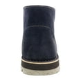 thumbnail image 4 of DANIELA FARGION Blue Leather Suede Ankle Boots-12 for Mens, 4 of 4