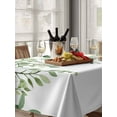 thumbnail image 6 of Eucalyptus Leaves Table Cloth, Sage Green Spring Summer Botanical Waterproof Tablecloth for Rectangle Tables, Reusable Washable Fabric Table Cover for Restaurant Kitchen Dining Tables 52"x70", 6 of 6