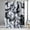 Black, variant on Black White Shower Curtain, Abstract Marble Shower Curtains for Bathroom Décor, Textured Waterproof Cloth Fabric Shower Curtain Set with 12 Metal Hooks, 72 x 72 Inch