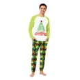 thumbnail image 3 of Lvotionpl Match Family Christmas Pjs, Matching Christmas Pajamas Long Sleeve Top & Pants Set Matching Holiday Family Pajama Xmas Sets, 3 of 4