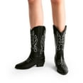 thumbnail image 7 of DREAM PAIRS Women's Mid Calf Boots Cowboy Cowgirl Embroidered Western Boots, 7 of 7
