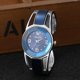 thumbnail image 5 of Relojes de pulsera de cuarzo para mujer con esfera de acero inoxidable de marca de lujo, 5 of 5