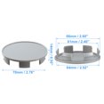thumbnail image 5 of 70mm 6 Clips Rueda Llanta Cubo Centrales Tapas Gris – 4uds, 5 of 5