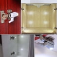 thumbnail image 2 of Lámpara con sensor de bisagra interior de 0,3 W y 3 LED debajo de la luz del gabinete (CW sin batería) Tmvgtek suministros de cocina, 2 of 9