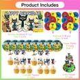 thumbnail image 6 of Peter Cat Plates Balloons Party Supplies Plates Cake Toppers Decorations Banner Tableware Birthday Decor, 6 of 7