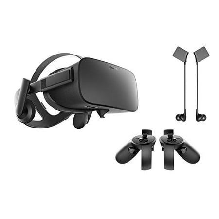 Oculus Rift 3 Items Bundle:Oculus Rift Virtual Reality Headset,Oculus Touch and Oculus Rift (Best Games On Oculus Rift)