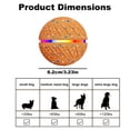 thumbnail image 6 of Pet Toys for Dogs Yifan, Interactive Smart Automatic Bouncing Dog Toy Ball, 3 Play Modes, Waterproof Design, Motion Sensing Function (Orange), 6 of 7