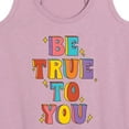 thumbnail image 3 of Instant Message - Be True To You - Women's Racerback Tank Top, 3 of 6
