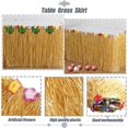 thumbnail image 4 of Hawaiian Table Grass Skirt Decorations For Banquets, Parties, Birthdays, 4 of 5
