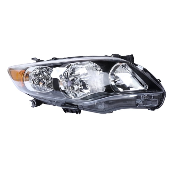 HOUGEET Headlights Assembly Chrome Fit for Toyota Corolla S/XRS 2011-2013 Right Passenger Side 1 Pcs